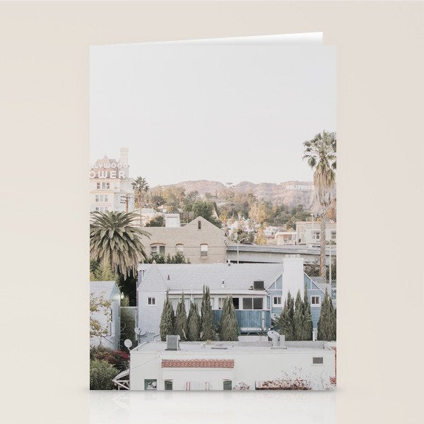 Hollywood California Stationery Card Gallery Image 1