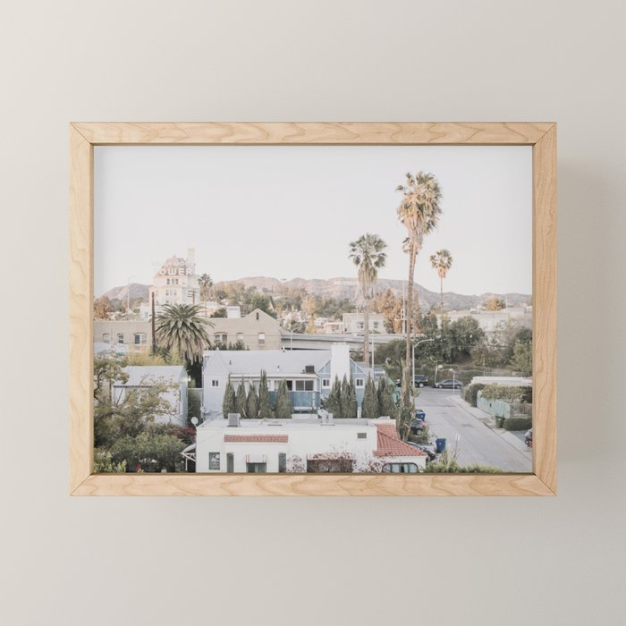 Hollywood California Mini Art Print Gallery Image 1