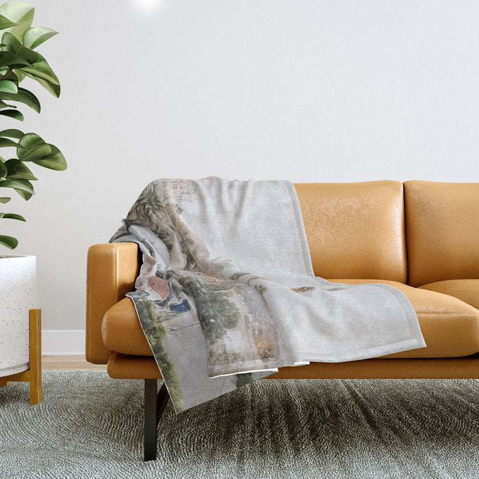 Hollywood California Throw Blanket Gallery Image 1