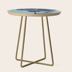 freedom floral poster  Side Table Gallery Image 1