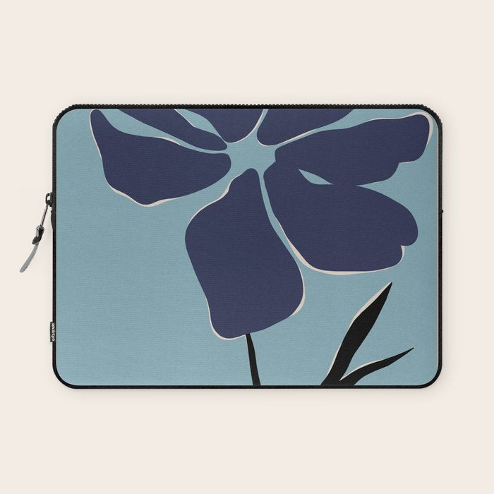 freedom floral poster  Laptop Sleeve Gallery Image 1