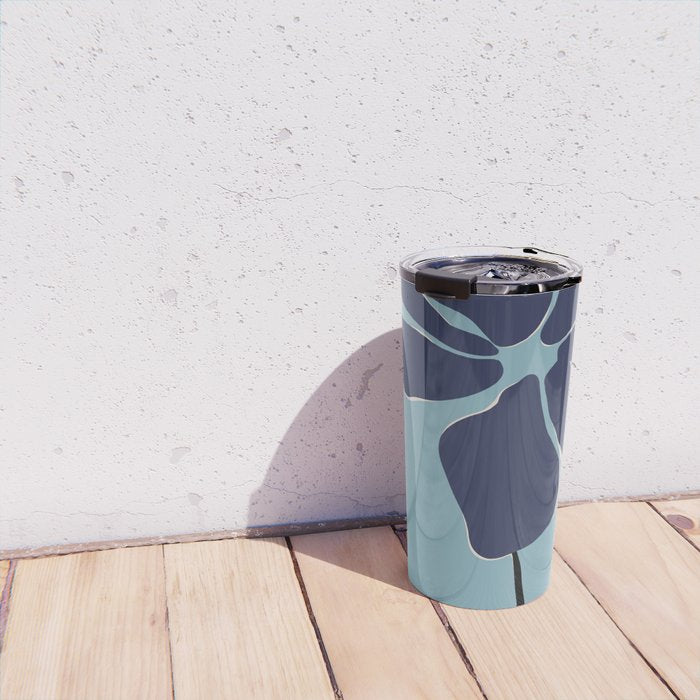 freedom floral poster  Travel Mug Gallery Image 4