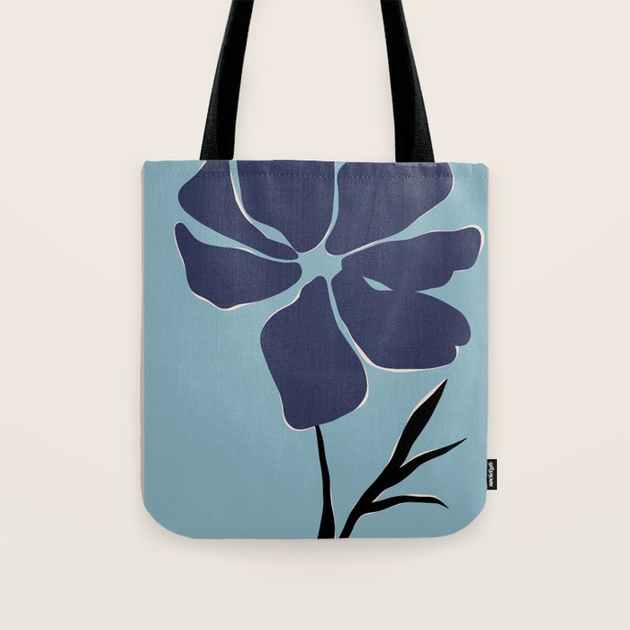 freedom floral poster  Tote Bag Gallery Image 1