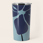 freedom floral poster  Travel Mug Gallery Image 1