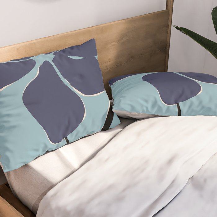 freedom floral poster  Pillow Sham Gallery Image 2