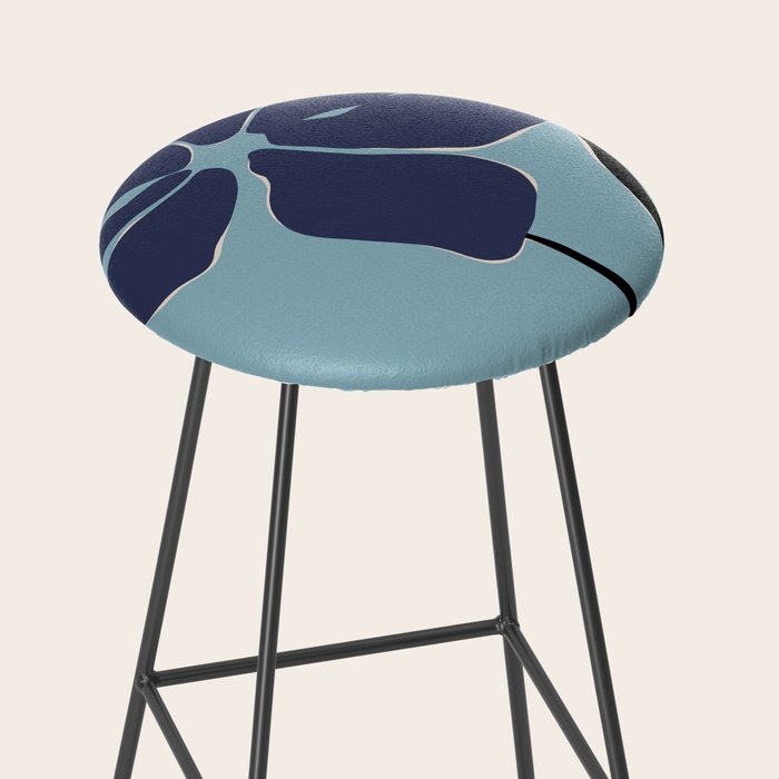 freedom floral poster  Stool Gallery Image 2