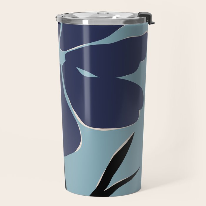freedom floral poster  Travel Mug Gallery Image 2