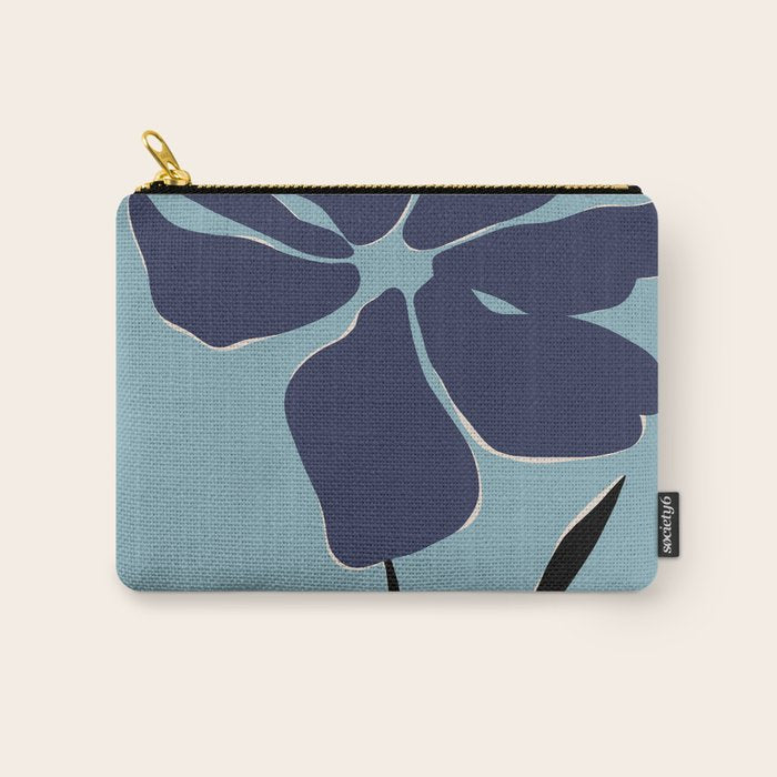 freedom floral poster  Carry All Pouch Gallery Image 1