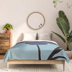 freedom floral poster  Comforter Gallery Image 3
