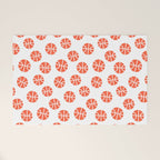 Basketball Pattern Welcome Mat Gallery Image 1