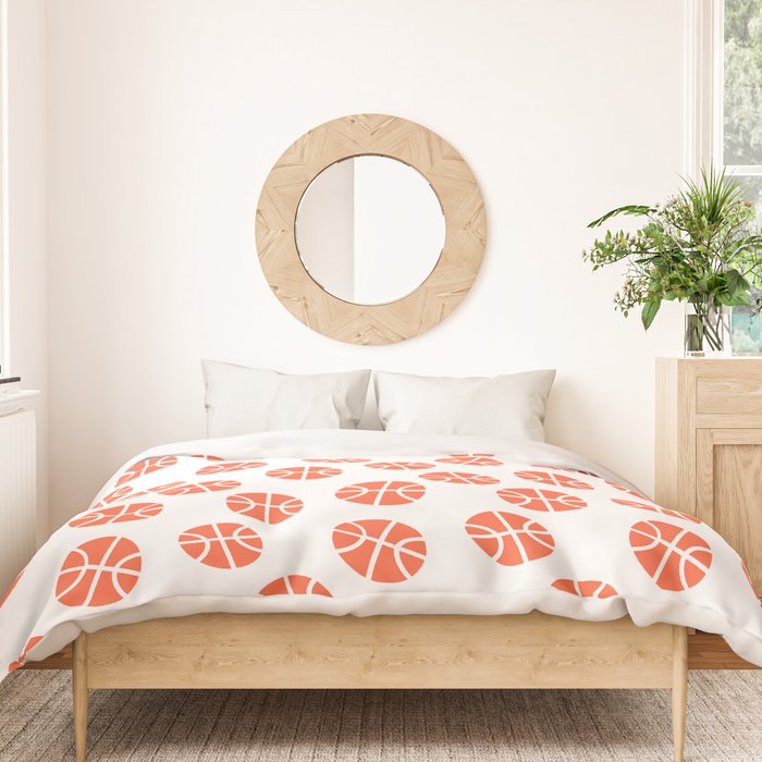 Basketball Pattern Duvet Cover Gallery Image 3
