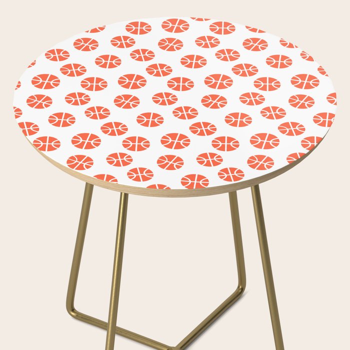 Basketball Pattern Side Table Gallery Image 2