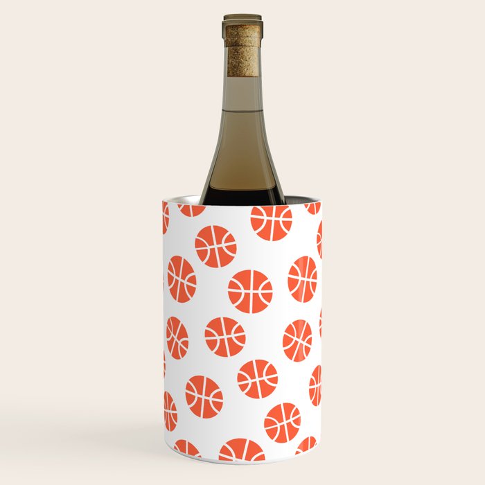 Basketball Pattern Wine Chiller Gallery Image 1