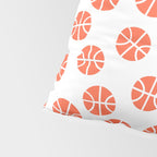 Basketball Pattern Pillow Sham Gallery Image 4