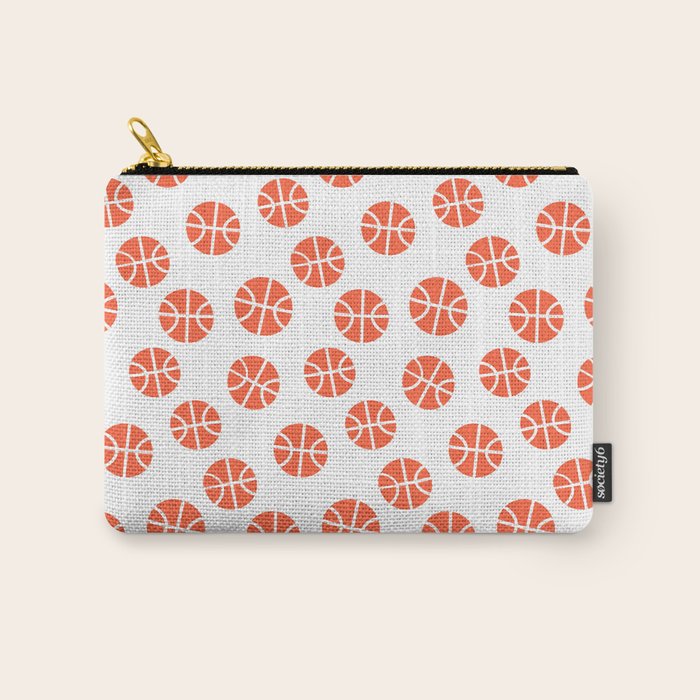 Basketball Pattern Carry All Pouch Gallery Image 1