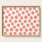 Basketball Pattern Serving Tray Gallery Image 1