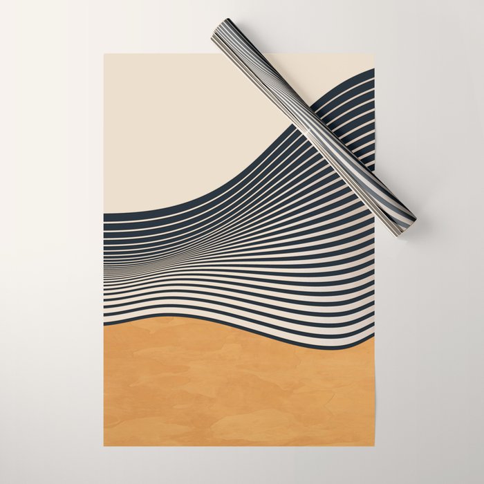 abstract minimal 74 Wrapping Paper Gallery Image 1