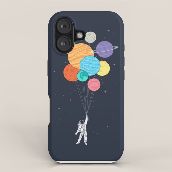 Planet Balloons iPhone Case Gallery Image 1
