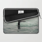 Whale Tail - ocean humpback whale photograph Laptop Sleeve Gallery Image 2