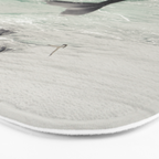 Whale Tail - ocean humpback whale photograph Bath Mat Gallery Image 3