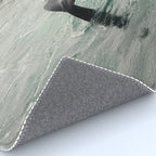 Whale Tail - ocean humpback whale photograph Rug Gallery Image 4
