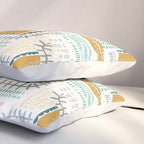 Block print geometrics Pillow Sham Gallery Image 3
