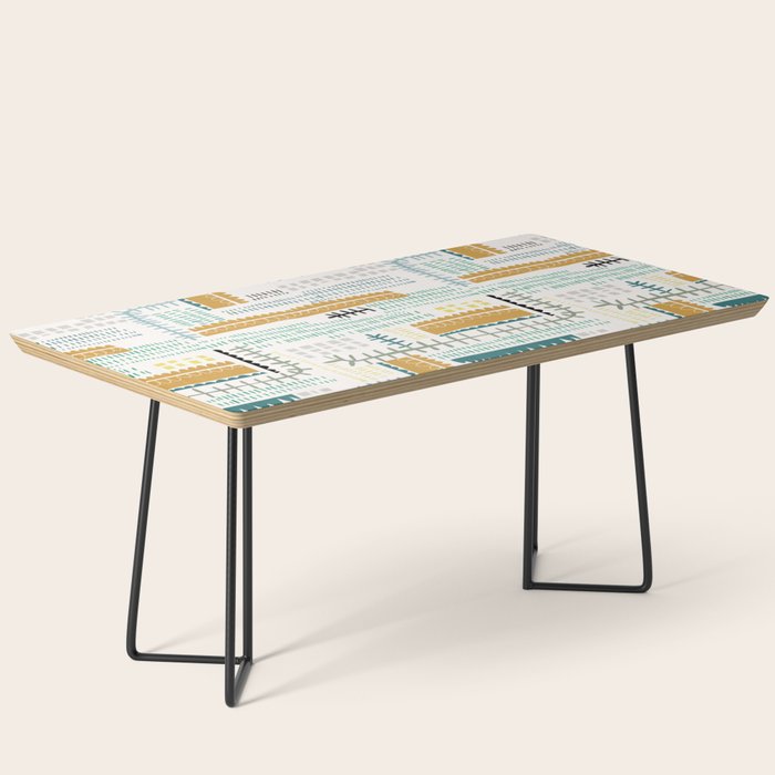 Block print geometrics Coffee Table Gallery Image 1