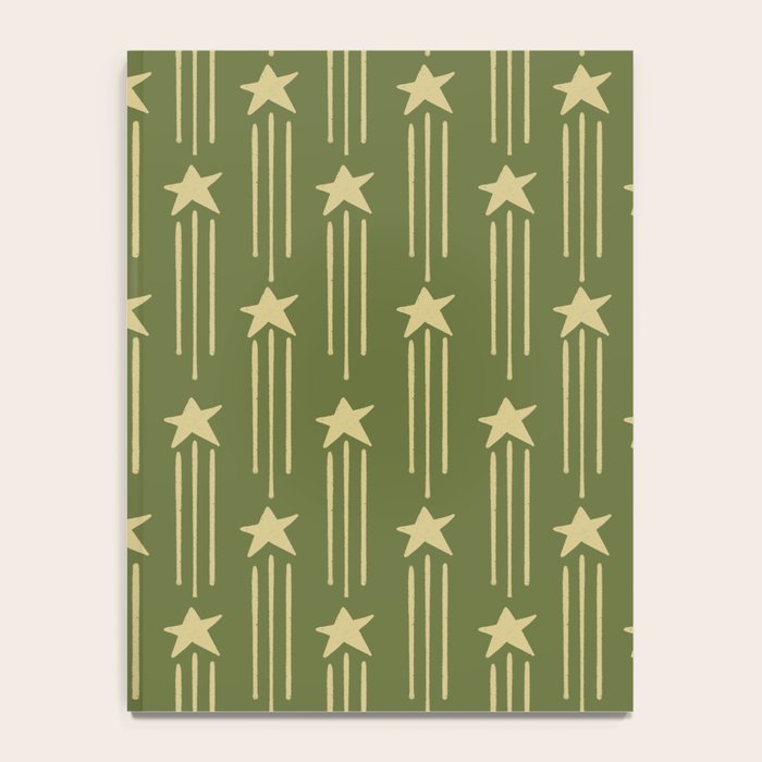 Vintage Christmas Stars Notebook Gallery Image 4
