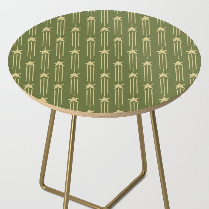 Vintage Christmas Stars Side Table Gallery Image 2
