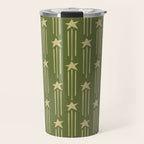 Vintage Christmas Stars Travel Mug Gallery Image 1