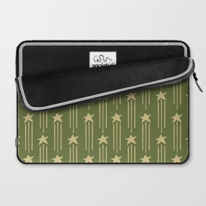 Vintage Christmas Stars Laptop Sleeve Gallery Image 2