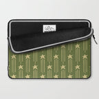 Vintage Christmas Stars Laptop Sleeve Gallery Image 2