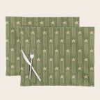 Vintage Christmas Stars Placemat Gallery Image 1