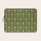 Vintage Christmas Stars Laptop Sleeve Gallery Image 1