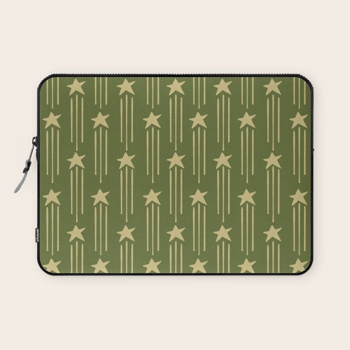 Vintage Christmas Stars Laptop Sleeve Gallery Image 1