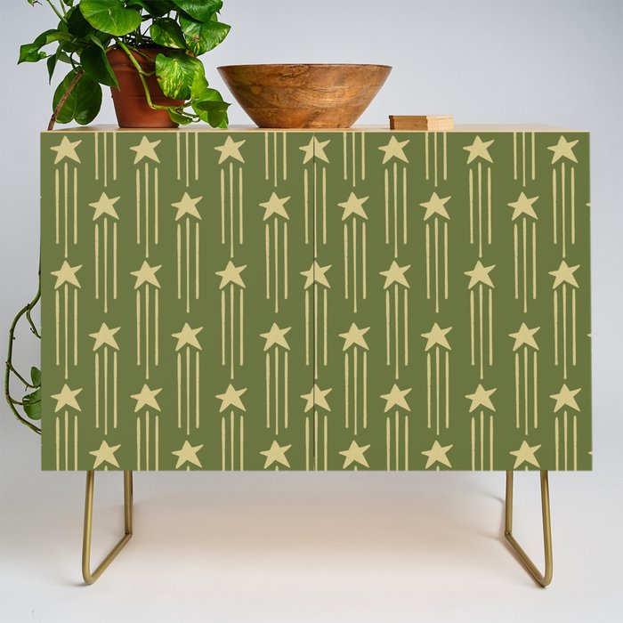 Vintage Christmas Stars Credenza Gallery Image 1
