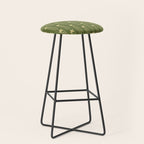 Vintage Christmas Stars Stool Gallery Image 1