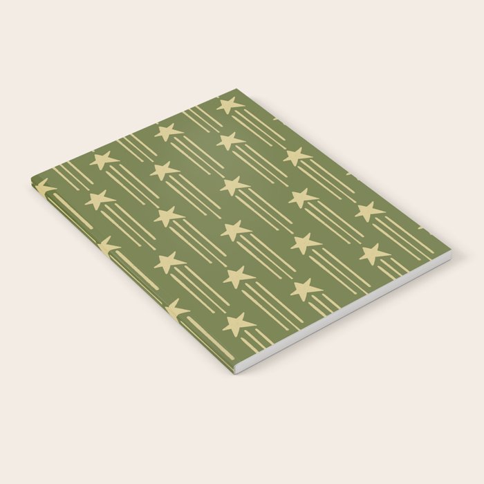 Vintage Christmas Stars Notebook Gallery Image 2