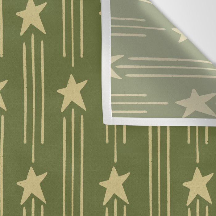 Vintage Christmas Stars Wall Tapestry Gallery Image 3