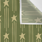 Vintage Christmas Stars Wall Tapestry Gallery Image 3