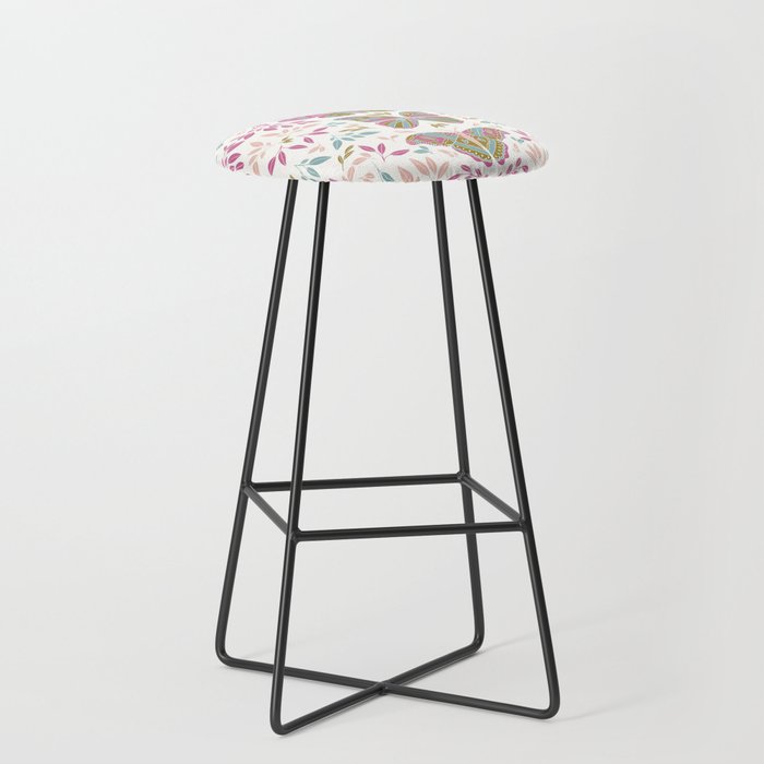 Vintage Butterflies  Stool Gallery Image 1