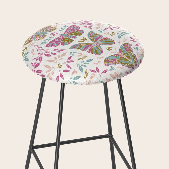 Vintage Butterflies  Stool Gallery Image 2