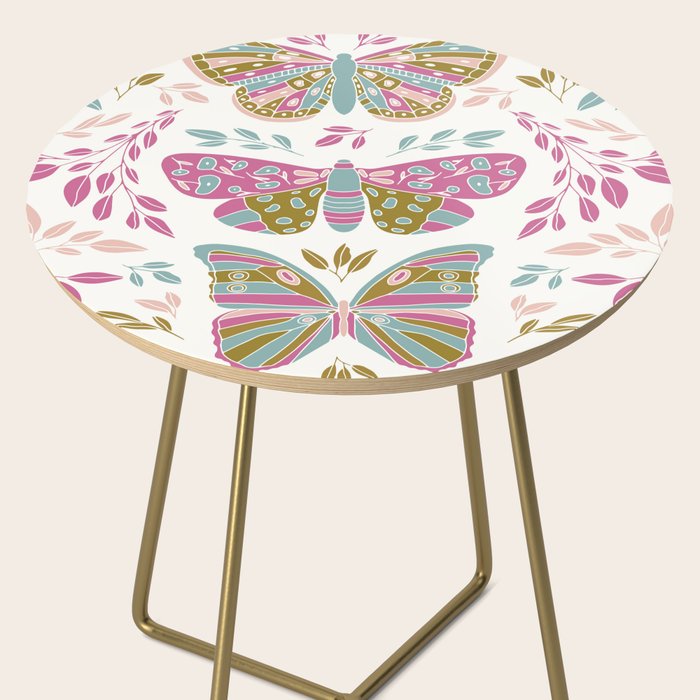 Vintage Butterflies  Side Table Gallery Image 2