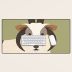 Whimsy Jacob Sheep Desk Mat Gallery Image 1