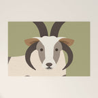 Whimsy Jacob Sheep Welcome Mat Gallery Image 1