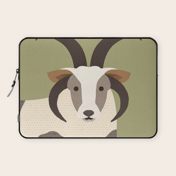 Whimsy Jacob Sheep Laptop Sleeve Gallery Image 1