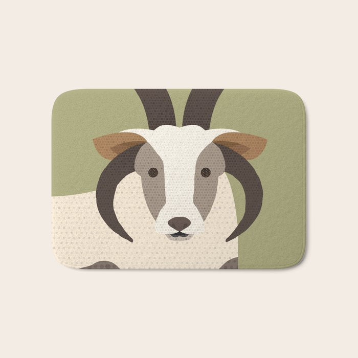 Whimsy Jacob Sheep Bath Mat Gallery Image 1