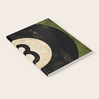 Billiards Ball pool ball number 8 ball eight numeral game room man cave art Notebook Gallery Image 2