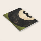 Billiards Ball pool ball number 8 ball eight numeral game room man cave art Notebook Gallery Image 3
