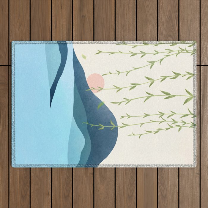 Morning Bloom 03 Outdoor Rug Gallery Image 1